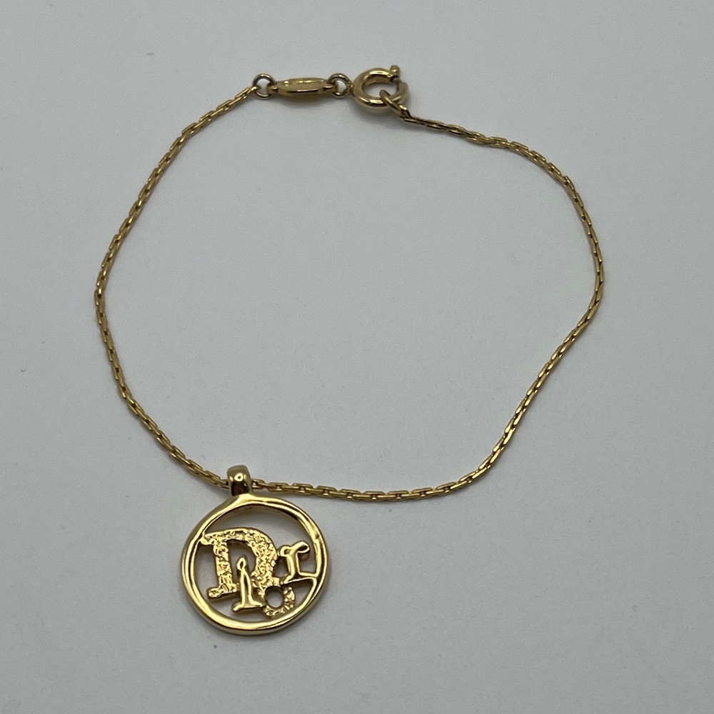 Dior Gold Pendant Bracelet - Picture 3 of 5